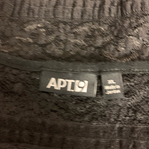 Apt 9 Blouse Lace Dark Romantic Whimsigoth Feminine Womens SZ XL - Picture 4 of 8